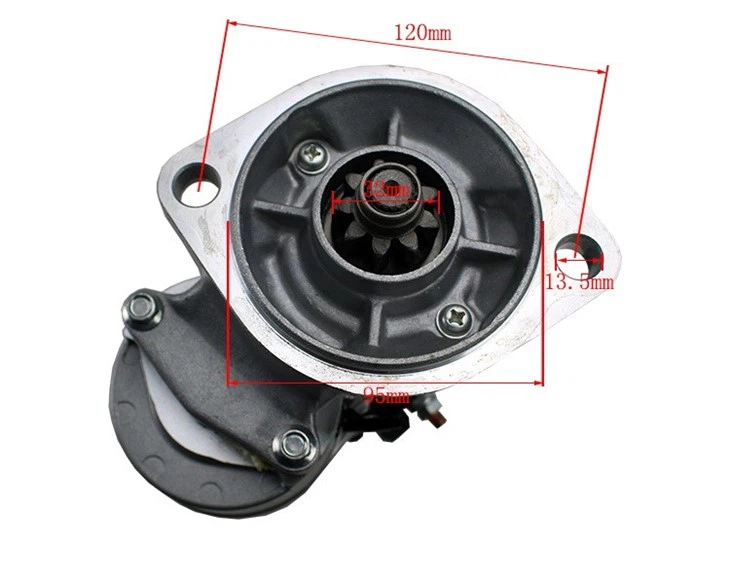 Forklift Parts 8-97042-997-2 Motor Starter 12V/2.2KW For 4JG2, 100% Genuine factory