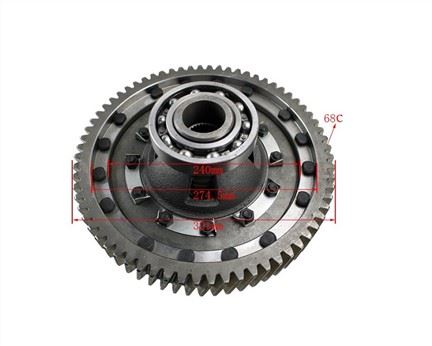 Eix davanter H24C3-52000 Diferencial per a H2000/3T