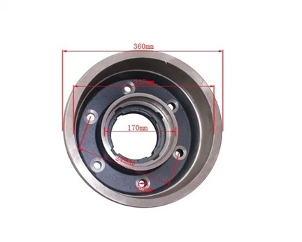 Peces de carretons elevadors H3QA3-02031Un tambor i un cub de fre per a CPCD45